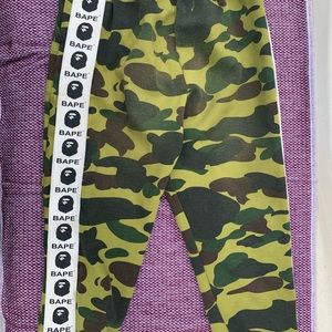 Toddlers Camo Bape Sweat Pants